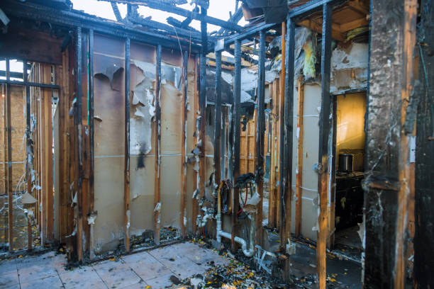 Professional Fire Damage Assessment technician working in White Sulphur Springs, MT